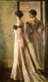 La robe Heliotrope tonalisme peintre Joseph DeCamp